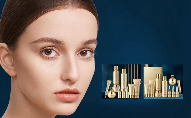 10pcs Skin Care Kit, Skin Care, Whole Process Facial Cleanser, Toner, Lotion, Essence, Face Cream, Mother'S Day, Valentine'S Day Gift Box, The Best Gift For Girlfriends, Women