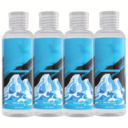 HARDBIRD 6.76oz No-Rinse Body Wash - Iceberg & Hot Springs Experience, Hypoallergenic Moisturizing Bath Oil for Men & Women, Party Gift, Daily Use, Vibrant Nature-Inspired Design, Nonirritating Formula