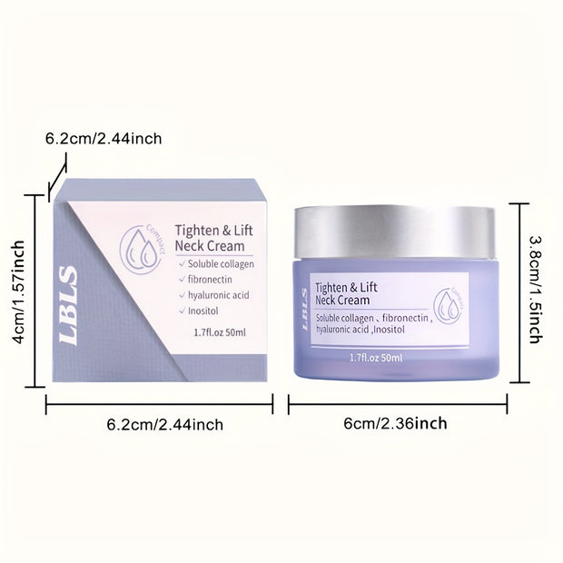 5pcs Neck & Face Cream - Firming And Lifting, Light Beige Tightening Cream for Neck And Face, Designed to Improve The Appearance Of Neck, 1.69oz