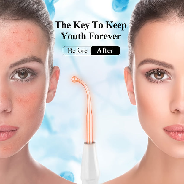 High Frequency 4-in-1 Facial Skin Care stick - Portable Facial Massager Skin Care Set for Family - Christmas gifts, Valentine's Day gifts, birthday gifts, Women's gifts, girlfriends, moms, girlfriends