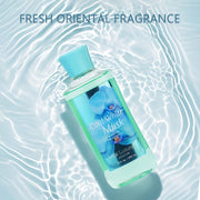 10fl. Oz Cool White Musk Body Wash for Women & Men - Alcohol-Free Moisturizing Shower Gel with Glycerin & Vitamin E, Luxurious Oriental Fragrance, Hydrating Cleanser for All Light Beige Types