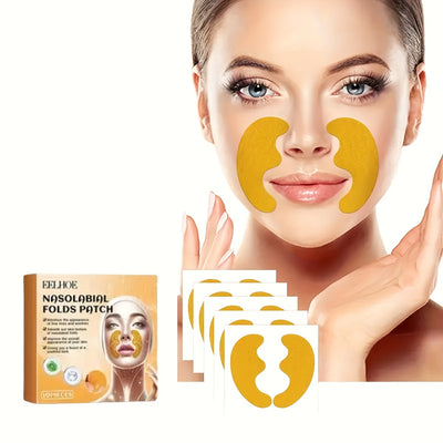 Face Line Stickers Nourish Skin & Laugh Lines 10 Stickers, Tighten Skin, Moisturize & Nourish