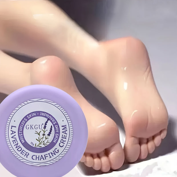 5pcs Set Lavender Chapped Cream For Dry Cracked Heel Feet&Hands, Moisturize And Nourish Your Dry Rough Skin, Hand And Foot Moisturizer