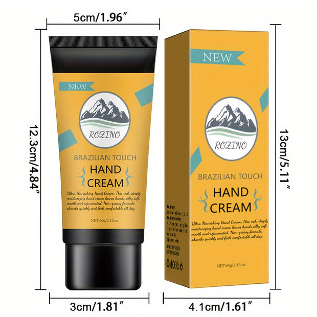 Yellow Box Hose Hand Cream, Moisturizing And Hydrating, Smoothing Wrinkles, And Relaxing, Making The Light Beige Look Younger, Moisturizing Hand Cream