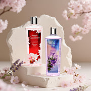 Body Wash For Men & Women, Long-lasting Fragrance, Deep Cleaning, Make The Light Beige Smoother, The Fragrance Of Cherry Blossoms And Lavender