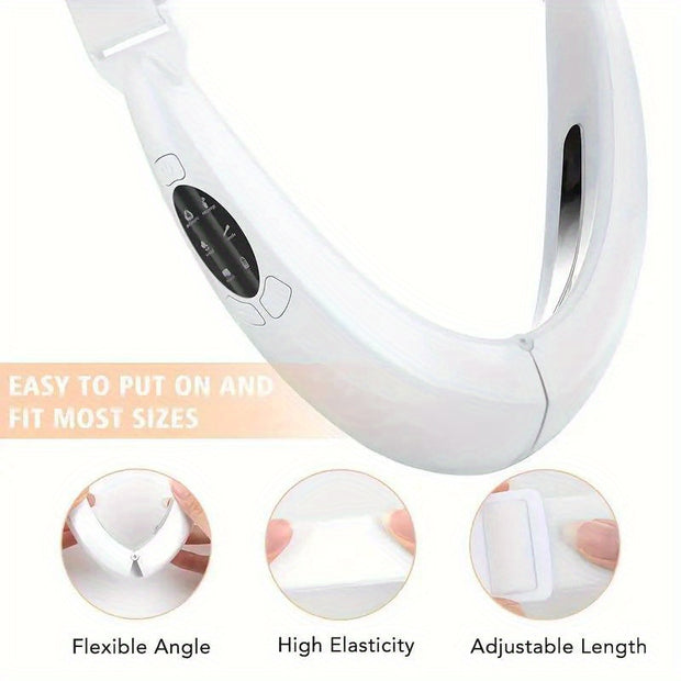 [Rechargeable Face Massager] USB Rechargeable Face Neck Chin Massager, Face Beauty Device, Gift For Women