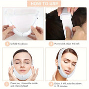 [Rechargeable Face Massager] USB Rechargeable Face Neck Chin Massager, Face Beauty Device, Gift For Women