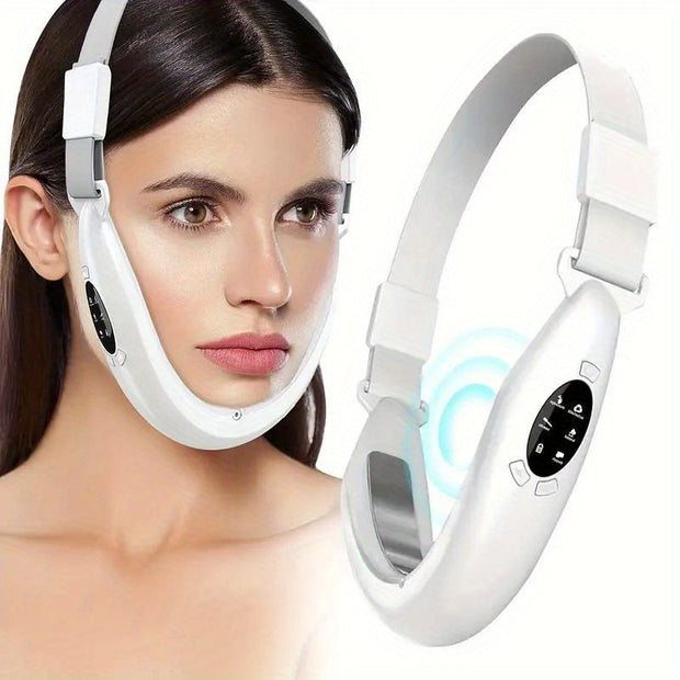 [Rechargeable Face Massager] USB Rechargeable Face Neck Chin Massager, Face Beauty Device, Gift For Women