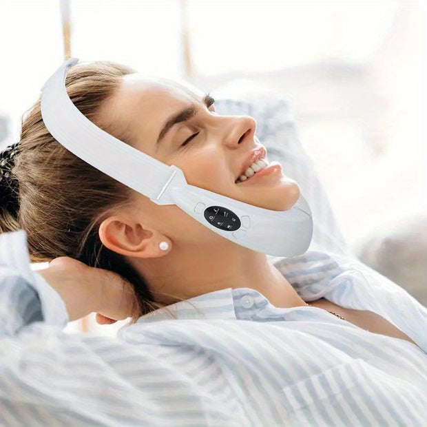 [Rechargeable Face Massager] USB Rechargeable Face Neck Chin Massager, Face Beauty Device, Gift For Women