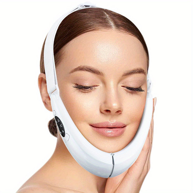 [Rechargeable Face Massager] USB Rechargeable Face Neck Chin Massager, Face Beauty Device, Gift For Women