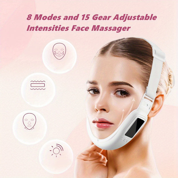 Rechargeable Face Beauty Device, USB Massager For Face Neck Chin, Gift For Women