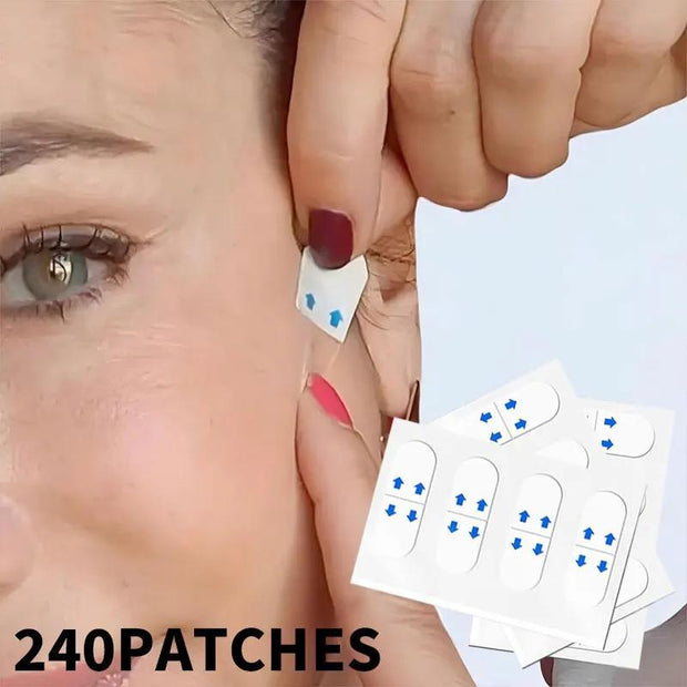 120pcs Of Markless Facial Lifting Patch, Eye Wrinkle Lift, Double Chin Lift, Invisible Facial Tape, Facial Training Tape