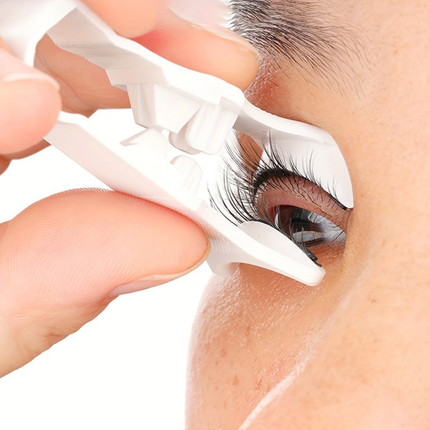 Reusable Magnetic Eyelash Kit - Glue-Free False Lashes with Applicator, Alcohol-Free Material, Professional Eye Makeup