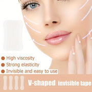 100pcs of Invisible Face Tightening Lifting Patch, Instant V-shaped Chin Cheek Lifting Patch