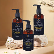 Natural Relaxation Massage Oil with 8oz Of Chamomile And Lavender, Ginger Rosemary Essential Oil for Body Shaping - Spa Quality Firming Light Beige Moisturizer, Moisturizing After Bath And Exercise, Vegan Formula