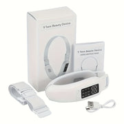 1pc Smart Face Lifting Device with Double Chin Reducer, USB Rechargeable Facial Contouring Machine, Ergonomic Design, Perfect Gift for Her