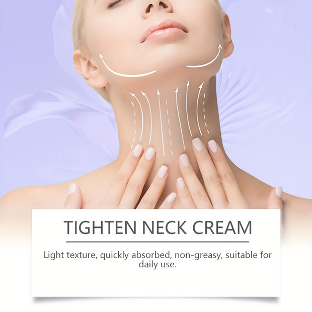 4pcs Firming Moisturizing Neck Cream, Hydrate Tighten Neck Light Beige Serum, Mild Non Irritating Formula, Make Light Beige More Elastic Smooth, Body Skincare, Light Beige Care Beauty Gifts