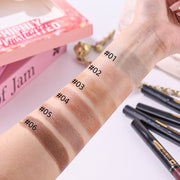 Multifunctional Shiny Eyeshadow Pencil Set - 6 Colors, Waterproof Metallic Matte Eyeshadow Stick, Colorful Highlight Eyeliner, Carnival Makeup Gift, Mother's Day Gift, Anniversary Gift