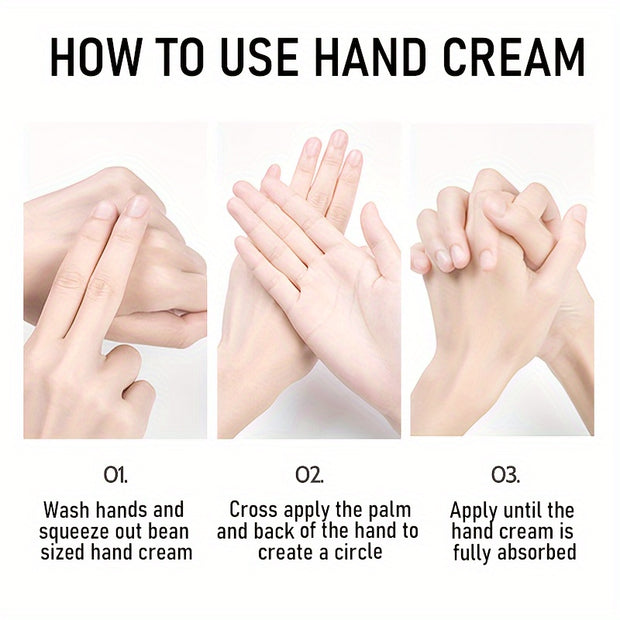Yellow Box Hose Hand Cream, Moisturizing And Hydrating, Smoothing Wrinkles, And Relaxing, Making The Light Beige Look Younger, Moisturizing Hand Cream
