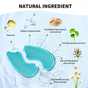 Dissolving Patches for Under Eye And Cheek Wrinkles, Moisturizing Hyaluronic Acid Mask, Visually, Can Be Used Overnight, Great for Travel And Parties, 10 Pairs