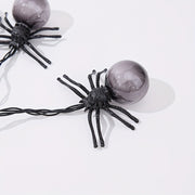 [Halloween Spider Light] 15-LED Halloween Spider Light | Purple Holiday Decorative Lamp for Indoor Festive Atmosphere and Spooky Fun