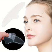 2 Pack Reusable Silicone Forehead Patches - Fragrance-Free, Non-Invasive Facial Contouring for, & Frown Lines, Natural Lift & Relaxation, Forehead Wrinkle Patches, Skincare, Seamless Design, Skinfriendly Material, Mature Skin