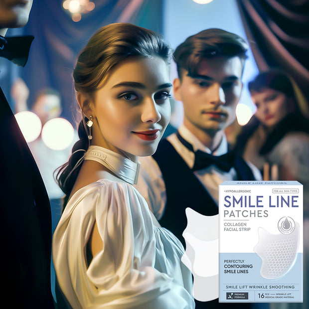 Smile Line Patches, 16pcs Patches, Silicone Patches For Face, Get A Beautiful Smile