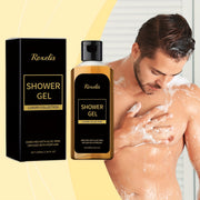 Men'S Perfume Body Wash, Containing Lemon Fruit Oil And Aloe Leaf Extract, Gently Cleanses The Body, Leaving A Lasting Fragrance On The Skin, With A Fresh Aroma. Suitable For Dates And As A Gift For Father'S Day.