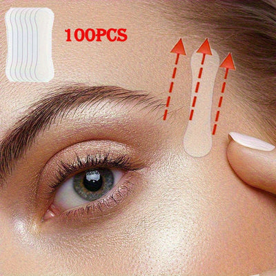 100pcs of invisible surface wrinkle lift, instant V-shaped lift patch for chin and cheeks
