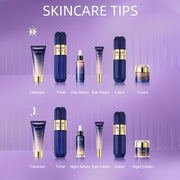 OKDAY Hydrolyzed Collagen, Sodium Hyaluronate, Makes Skin Feel Smooth, Looks Younger, Firmer, Enhances Skin Elasticity, Skin Care Kits, High-end Skin Care Products, Gifts For Women, Thanksgiving Gifts, Suitable For Gifts - Ch
