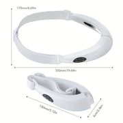 Rechargeable V-Shaped Facial Beauty Massager, Equipped with Multi Speed Intensity Adjustment Function, LCD Display Screen, Designed Specifically for Women'S Facial Skincare