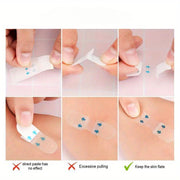 120pcs Of Markless Facial Lifting Patch, Eye Wrinkle Lift, Double Chin Lift, Invisible Facial Tape, Facial Training Tape