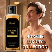 Men'S Perfume Body Wash, Containing Lemon Fruit Oil And Aloe Leaf Extract, Gently Cleanses The Body, Leaving A Lasting Fragrance On The Skin, With A Fresh Aroma. Suitable For Dates And As A Gift For Father'S Day.