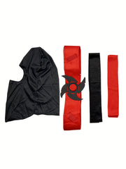 Kid's Warrior Character Clothing, Cartoon Samurai Character Halloween Outfits, Boy's Clothes For Party Performance