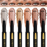 Multifunctional Shiny Eyeshadow Pencil Set - 6 Colors, Waterproof Metallic Matte Eyeshadow Stick, Colorful Highlight Eyeliner, Carnival Makeup Gift, Mother's Day Gift, Anniversary Gift