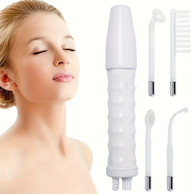 High Frequency 4-in-1 Facial Skin Care stick - Portable Facial Massager Skin Care Set for Family - Christmas gifts, Valentine's Day gifts, birthday gifts, Women's gifts, girlfriends, moms, girlfriends