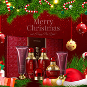 6pcs Korean and American Skin Purple Ganoderma Moisturizing Beauty Set Box Hydrating, Moisturizing and Nourishing Skincare Set for Facial Care Gifts for Mothers and Girlfriends Mother's Day Gift