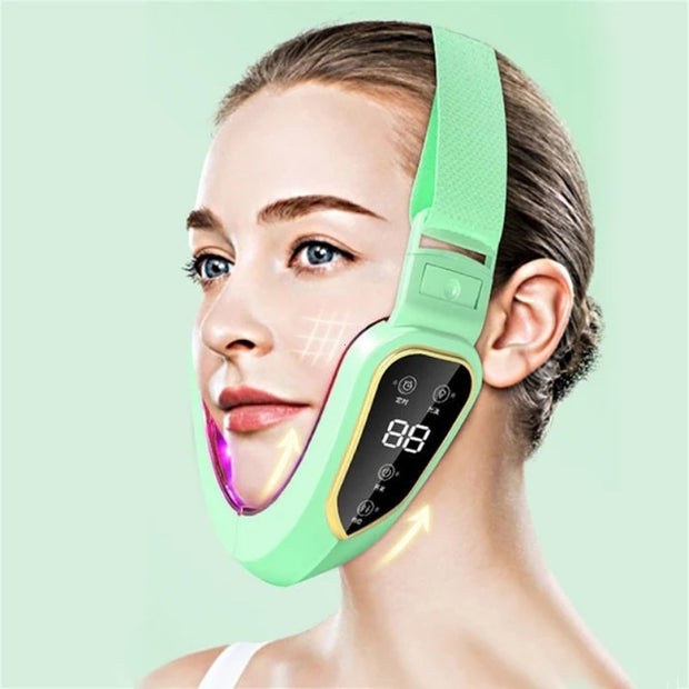 Portable 5 Modes Adjustable Face Massager Chin Massager Skin Care Beauty Device for Women