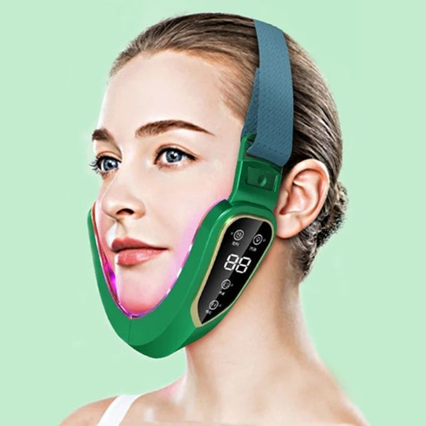Portable 5 Modes Adjustable Face Massager Chin Massager Skin Care Beauty Device for Women