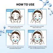 Dissolving Patches for Under Eye And Cheek Wrinkles, Moisturizing Hyaluronic Acid Mask, Visually, Can Be Used Overnight, Great for Travel And Parties, 10 Pairs