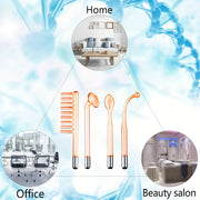 High Frequency 4-in-1 Facial Skin Care stick - Portable Facial Massager Skin Care Set for Family - Christmas gifts, Valentine's Day gifts, birthday gifts, Women's gifts, girlfriends, moms, girlfriends