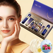 OKDAY Hydrolyzed Collagen, Sodium Hyaluronate, Makes Skin Feel Smooth, Looks Younger, Firmer, Enhances Skin Elasticity, Skin Care Kits, High-end Skin Care Products, Gifts For Women, Thanksgiving Gifts, Suitable For Gifts - Ch