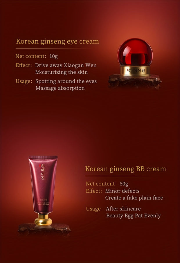6pcs Korean Beauty Skin Care Korean Royal Beauty Essence Moisturizing Lubricating Skin Care Product Set Gift Box Is Suitable For Facial Skin Care. Gift For Mother And Girlfriend Christmas Gift