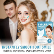 Smile Line Patch, Visually Reducing Wrinkles And Smoothing Your Smile 16pcs