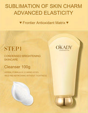 OKADY Ginseng Skincare Set | Make Skin Younger-looking Alcohol-Free Hypoallergenic Cleansing, Purifying Skin Quick Absorption Facial (Ginseng - 9pcs Set)A Gift For A Lady. Thanksgiving Gift Send Mom, Send Girlfriend