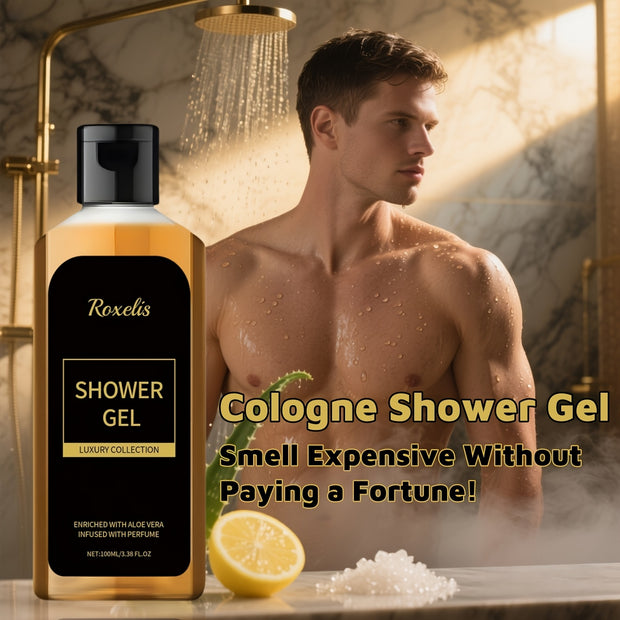 1pc/2pcs Men's Perfumed Body Wash, Containing Lemon Fruit Oil, Aloe Leaf Extract, Gentle Cleaning, Body Lasting Fragrance, Fresh Fragrance, Suitable for Dating Use, Father's Day Gift