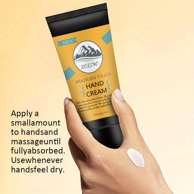Yellow Box Hose Hand Cream, Moisturizing And Hydrating, Smoothing Wrinkles, And Relaxing, Making The Light Beige Look Younger, Moisturizing Hand Cream
