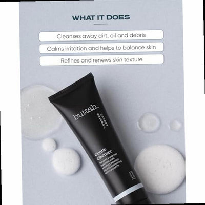 Buttah Skin by Dorion Renaud Facial Cleanser 3 4oz Clarifying Face Wash Oil Dirt Extracting Wash Daily Cleansing Naturally Based Face Wash for Melanin Rich Skin Black