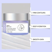 4pcs Firming Moisturizing Neck Cream, Hydrate Tighten Neck Light Beige Serum, Mild Non Irritating Formula, Make Light Beige More Elastic Smooth, Body Skincare, Light Beige Care Beauty Gifts