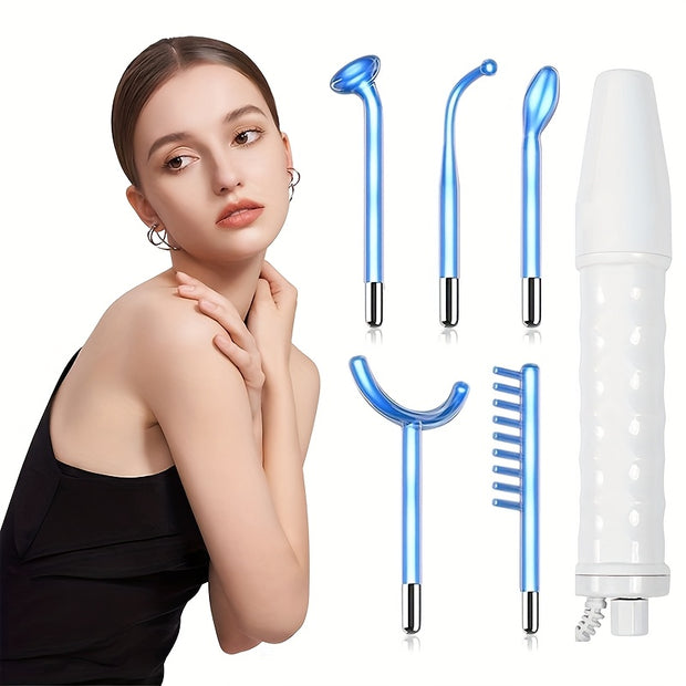 High Frequency 4-in-1 Facial Skin Care stick - Portable Facial Massager Skin Care Set for Family - Christmas gifts, Valentine's Day gifts, birthday gifts, Women's gifts, girlfriends, moms, girlfriends
